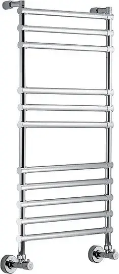 Margaroli Sole 464/11 Полотенцесушитель водяной для ГВС 43,5х107h (int 37), нижнее, цвет: chrome 4643711CRN