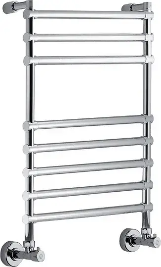 Margaroli Sole 464/8 Полотенцесушитель водяной для ГВС 53,5х76h (int 47), нижнее, цвет: chrome 4644708CRN