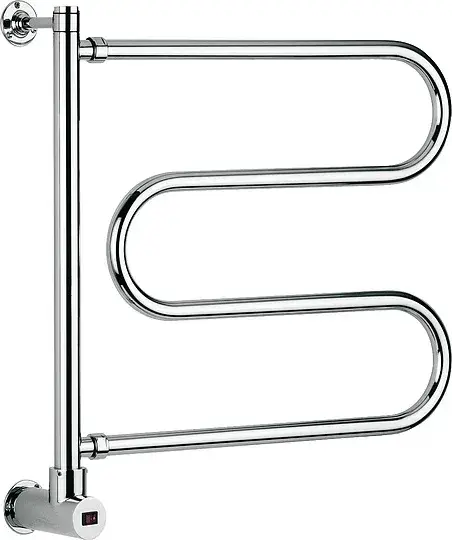 Margaroli Vento 500 Полотенцесушитель электрический поворотный 55х61h (57,5) нижнее, цвет: chrome 500CRB