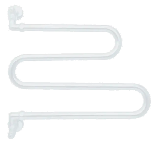 Margaroli Vento 406 Полотенцесушитель водяной для ГВС 50х50h (int 43), вертикальное, цвет: white 406WH