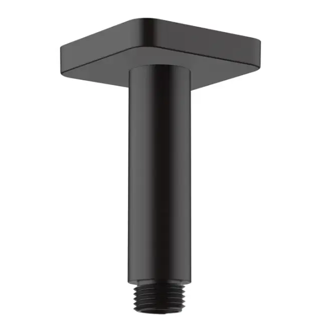 Hansgrohe Vernis Shape Кронштейн потолочный 10 см, цвет: матовый черный 26406670