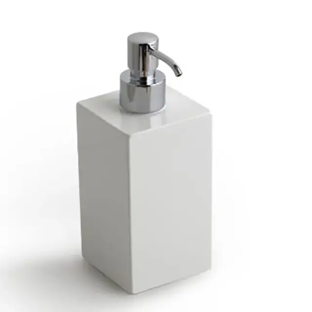 Bertocci Settecento Дозатор для жидкого мыла настольный, композитная колба, цвет: хром 145 0748 0200