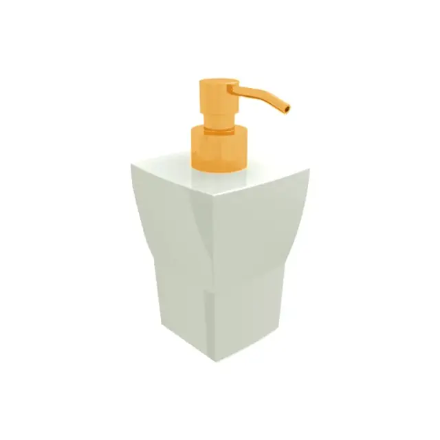 Bertocci Grace Дозатор для жидкого мыла настольный, керамическая колба, цвет: золото 142 7728 5000