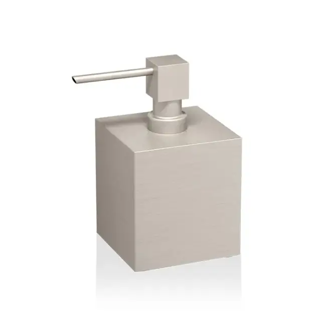 Decor Walther Cube DW 475 Дозатор для мыла, настольный, цвет никель сатин. 0825034