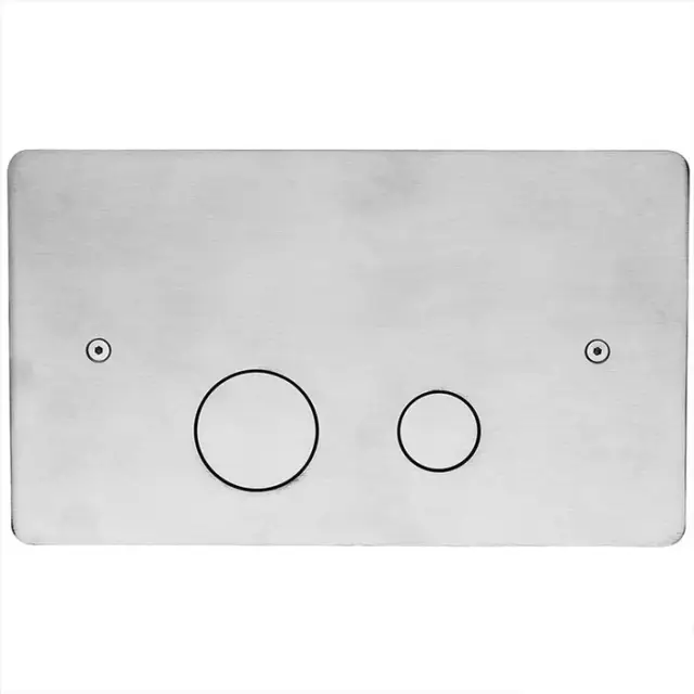 Cisal Клавиша двойного смыва для бачка Geberit, цвет: Inox ZA001760D1