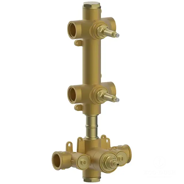 Cisal Встраиваемая часть термостатического смесителя 3/4 с двумя запорными вентилями ZA01V20004