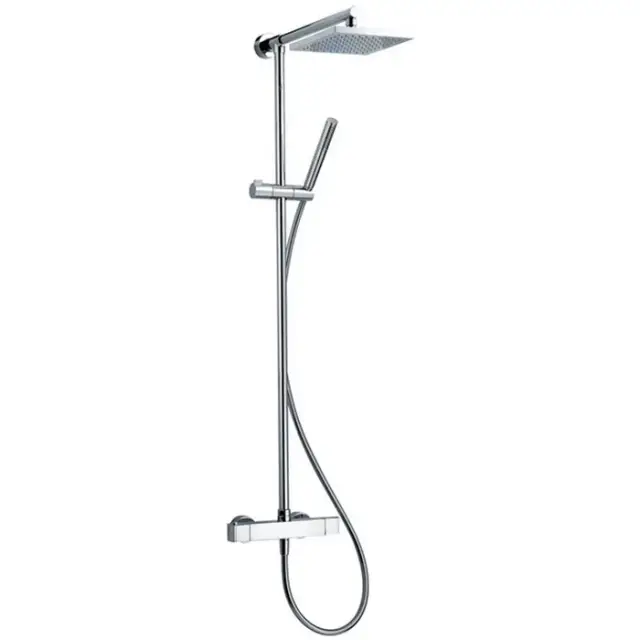 Cisal Roadster Настенная душевая стойка: термостатический смеситель, цвет: Chrome RRC7801021