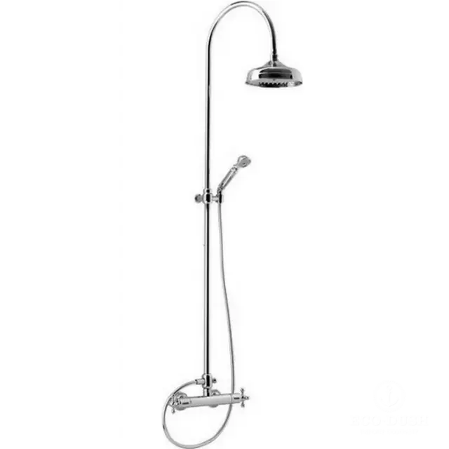 Cisal Arcana Ceramic Душевая стойка: термостатический смеситель, цвет: Chrome AC00408021