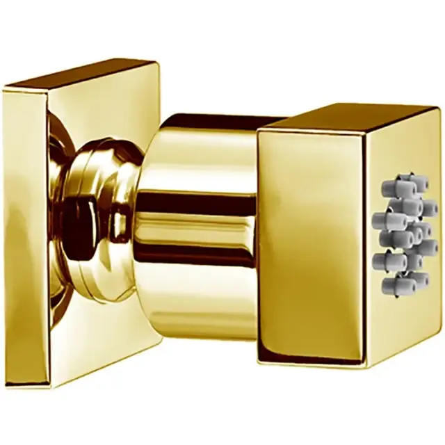 Cisal Shower Боковая форсунка квадратная, цвет: 24K Gold DS01508024