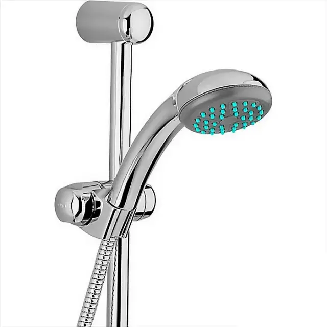 Cisal Shower Душевой гарнитур: ручная лейка, шланг 150 см, штанга 60 см, цвет: Chrome DS01030021