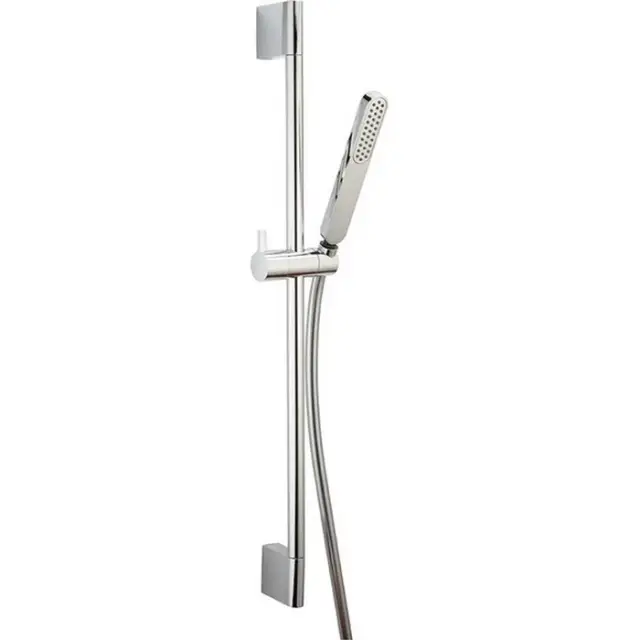 Cisal Shower Душевой гарнитур: ручная лейка, шланг 150 см, штанга 60 см, цвет: Chrome DS01060021
