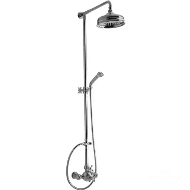 Cisal Arcana Ceramic Душевая стойка: термостатический смеситель, цвет: Chrome AC00407021