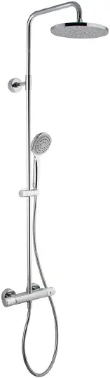 Fima Carlo Frattini Wellness Душевая стойка с верхним душем, цвет: хром F3165/RP251CR