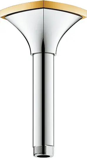 Grohe Grandera Кронштейн для верхнего душа потолочный 14,2 см, цвет: хром/золото 27978IG0
