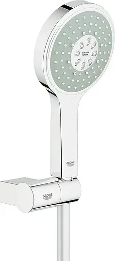 Grohe Power&Soul Cosmopolitan 130 Душевой гарнитур: душ. лейка 4 вида струи, шланг 175см, цвет: хром 27741000