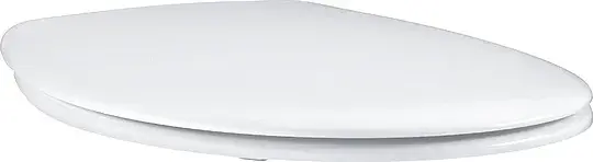 Grohe Bau Ceramic Крышка-сиденье, с креплением и микролифтом, цвет: альпийский белый 39493000