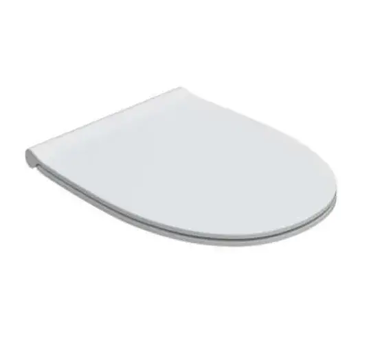 Globo 4ALL Крышка-сиденье для унитаза, с микролифтом, крепление хром, цвет: белый глянцевый MDR20BI