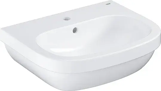 Grohe Euro Ceramic Раковина, спереливом, цвет: белый 39336000