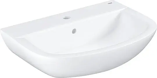 Grohe Bau Ceramic Раковина, с переливом, цвет: белый глянцевый 39421000