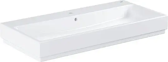 Grohe Cube Ceramic Раковина 100 см, с 1 отверстием, цвет: белый глянцевый 3947500H