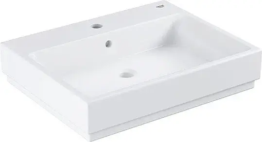 Grohe Cube Ceramic Раковина 60 см, с 1 отверстием, цвет: белый глянцевый 3947700H