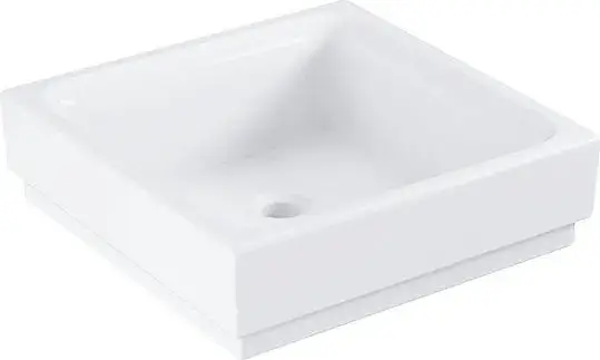Grohe Cube Ceramic Раковина накладная 40 см, на 1 отв., цвет: белый глянцевый 3948200H