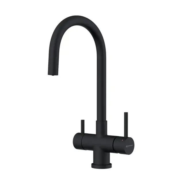 Omoikiri Akita-GB Смеситель для кухни с возможностью подключить фильтр, цвет: графит 4994354