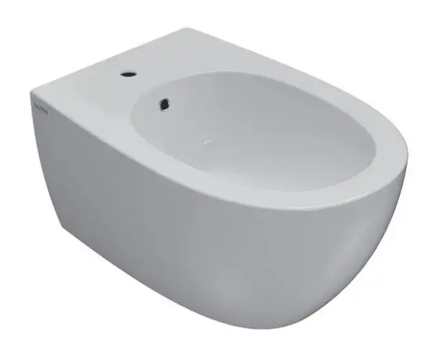 Globo 4All Биде подвесное 54x36 см, c 1 отверстием под смеситель и переливом, цвет: белый матовый MDS09BO