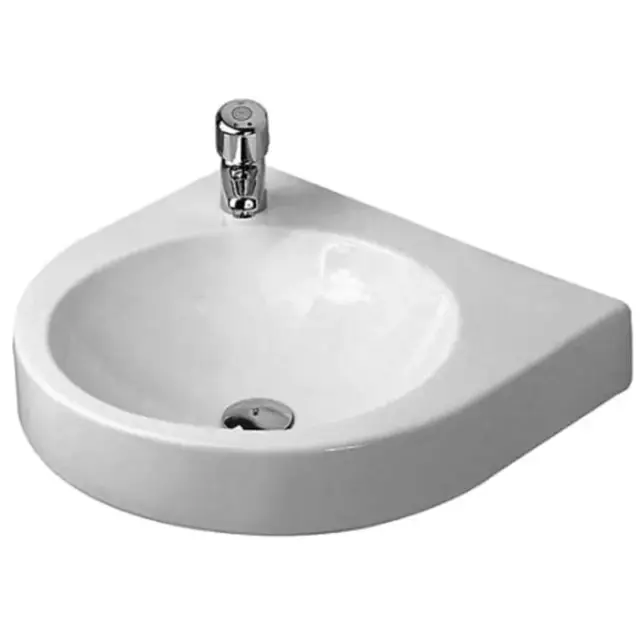 Duravit Architec Раковина с 1 отв. под смес. слева, 57,5x52 cм, цвет белый 449580009