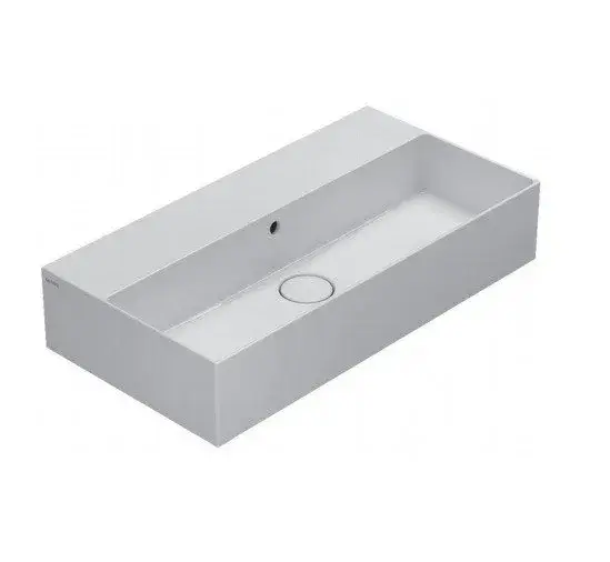 Globo T-Edge Раковина подвесная/накладная 61x37 см, с переливом и креплением, без д/к, цвет: белый IN061BI