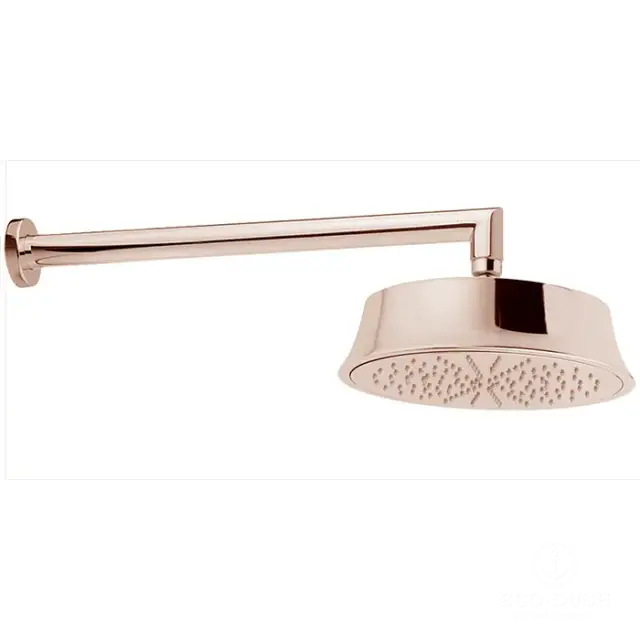 Cisal Cherie Верхний душ, диаметр 22 см, держатель 40 см, цвет: Rose Gold/Night Black DS0136007E