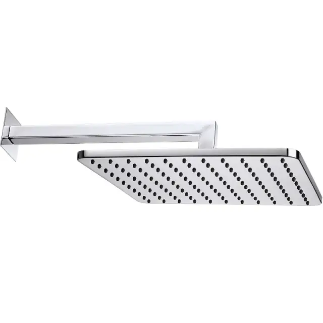 Bossini Cosmo Верхний душ 28 см, 1 вид струи, кронштейн настенный 40 см, цвет: chrome H69598H.030