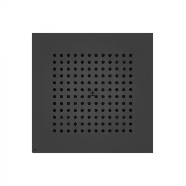 Bossini Cube Потолочный душ встраиваемый 37 см, 1 вид струи, цвет: mat black H38381.073
