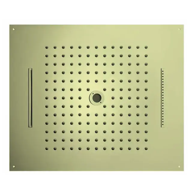 Bossini Dream Потолочный душ встраиваемый 57x47 см, 4 вида струи, цвет: gold H38929.021