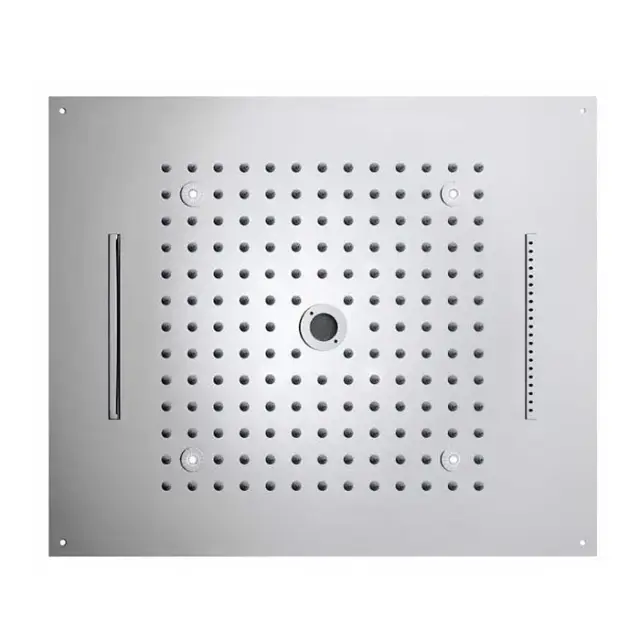 Bossini Dream Потолочный душ встраиваемый 57x47 см, 3 вида струи, LED RGB, цвет: chrome H38919.030