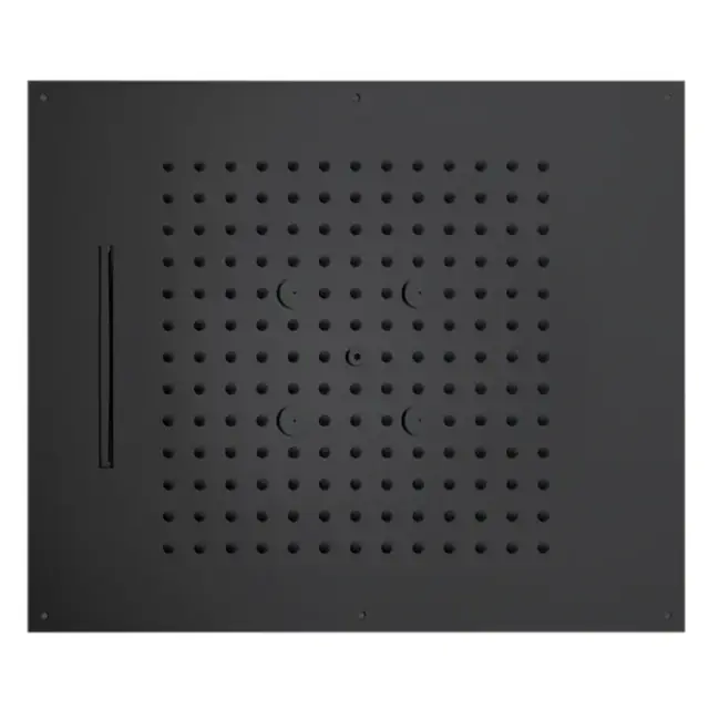 Bossini Dream Потолочный душ встраиваемый 57x47 см, 3 вида струи, цвет: mat black H38930.073