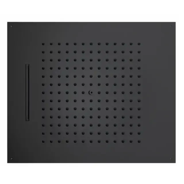 Bossini Dream Верхний душ, 2 режима, дождь/каскад, 57x47 см, цвет: mat black H38925.073