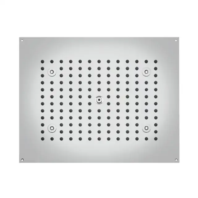 Bossini Rectangular Потолочный душ встраиваемый 47 см, 1 вид струи, LED, цвет: chrome H37450.030