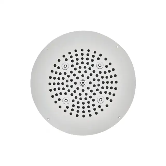 Bossini Oki Потолочный душ встраиваемый d37 см, 1 вид струи, LED, цвет: chrome H37398.030