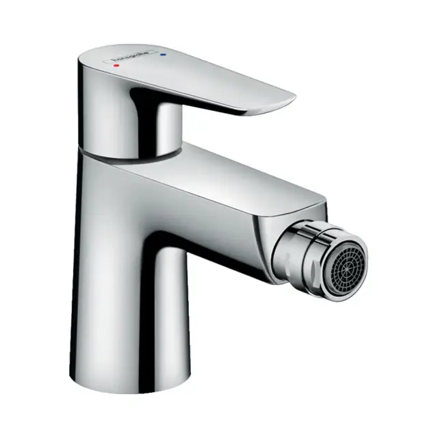 Hansgrohe Talis E Смеситель для биде однорычажный с донным клапаном Push-Open, цвет: хром 71721000