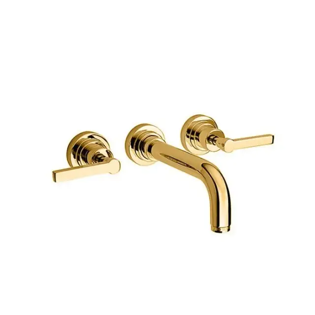 Nicolazzi Mac Kinley 05 Смеситель встр. для раковины, излив 19 см, цвет золото 2207GO29