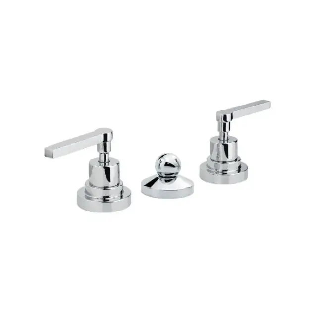 Nicolazzi Mac Kinley 05 Смеситель для биде на 3 отверстия, с душиком, цвет хром 2210CR29