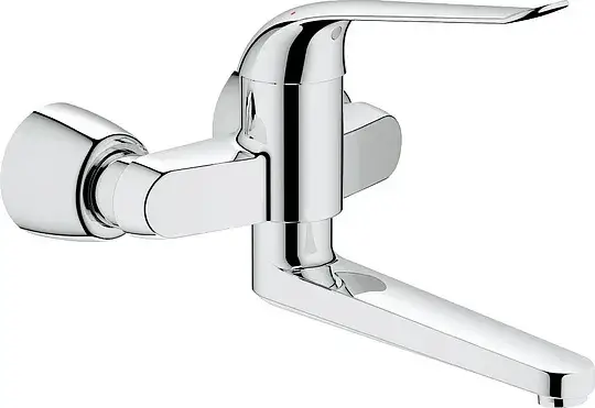 Grohe Euroeco Special Смеситель для раковины, накладной, длина излива 27,4 см, цвет: хром 32774000