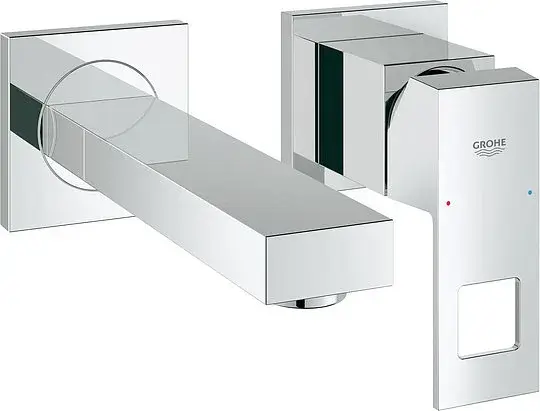 Grohe Eurocube Смеситель для раковины настенный, внешняя часть, цвет: хром 19895000