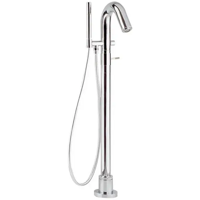 Cisal Step Смеситель напольный однорычажный для ванны с ручной лейкой, цвет: Chrome ST00420021