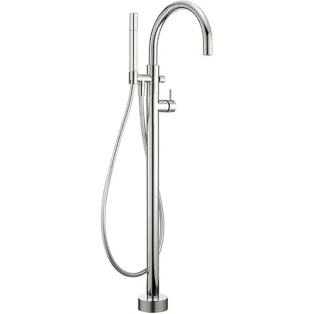 Cisal Slim Смеситель для ванны напольный, однорычажный, цвет: Chrome SM01420021