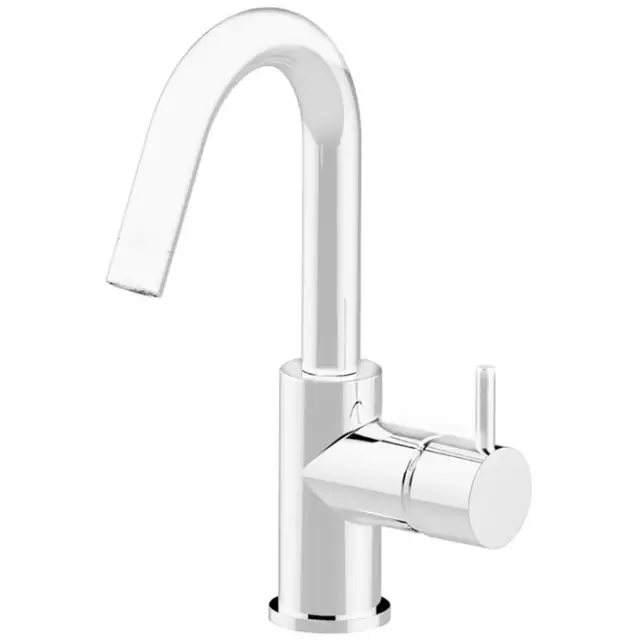 Cisal Less New Смеситель однорычажный для раковины на 1 отверстие, цвет: Snow White LN0004754Q