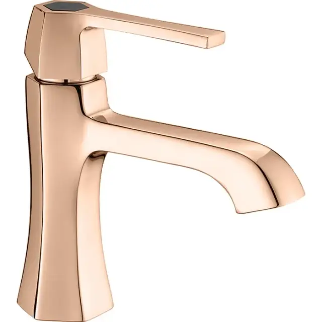 Cisal Cherie Смеситель однорычажный для раковины, цвет: Rose Gold/Night Black CH0005447E