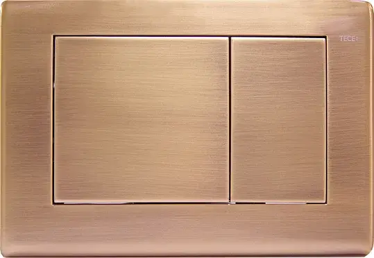Tece Planus Кнопка смыва для унитаза, металл, цвет: состаренная медь 9240365