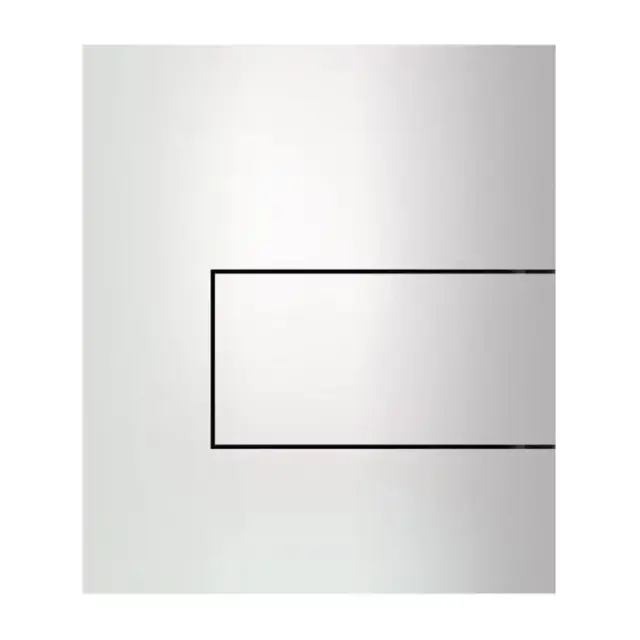 Tece Square Кнопка смыва для писсуара, металл, цвет: белый 9242812